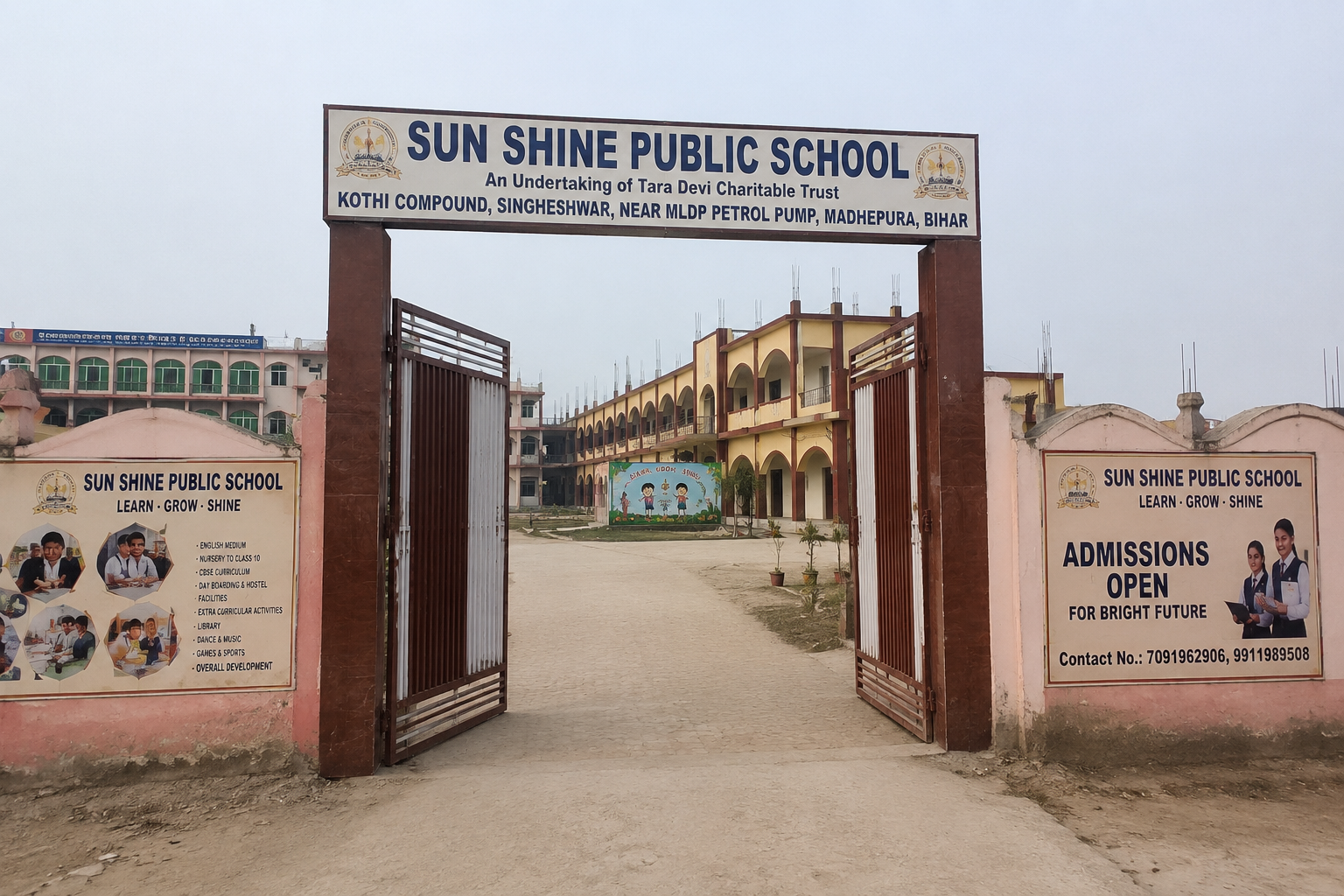 Sunshine Public School campus building